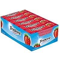 Los mejores  - Chicle Trident Fresa Laminas 24 X 13-5 gr